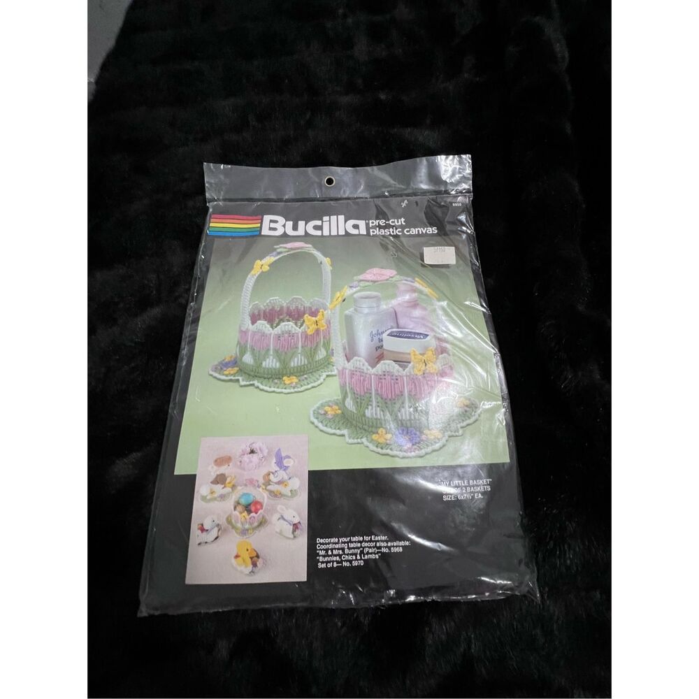 Bucilla "My Little Basket" Easter Plastic Canvas Kit #5956 - NEW